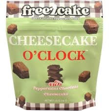 Freeze Dried Chocolate Peppermint Cheesecake