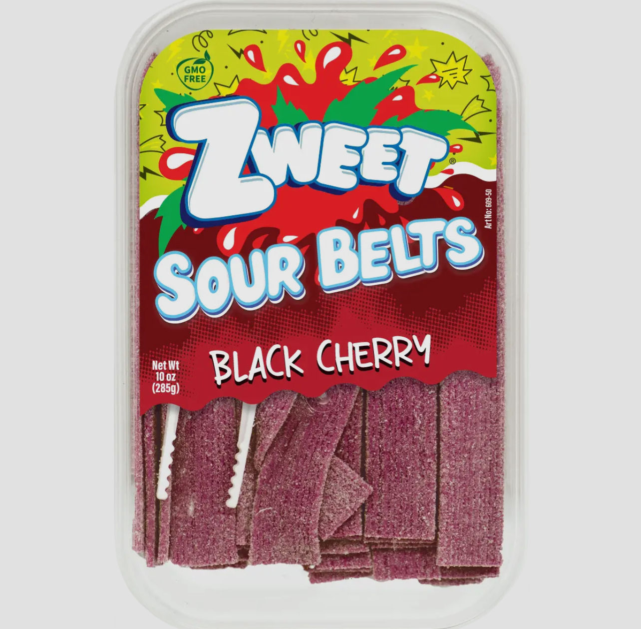 Zweet Gummies - Black Cherry Sour Belts