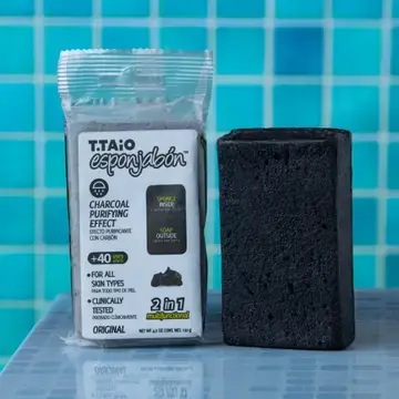 Charcoal Soap Sponge