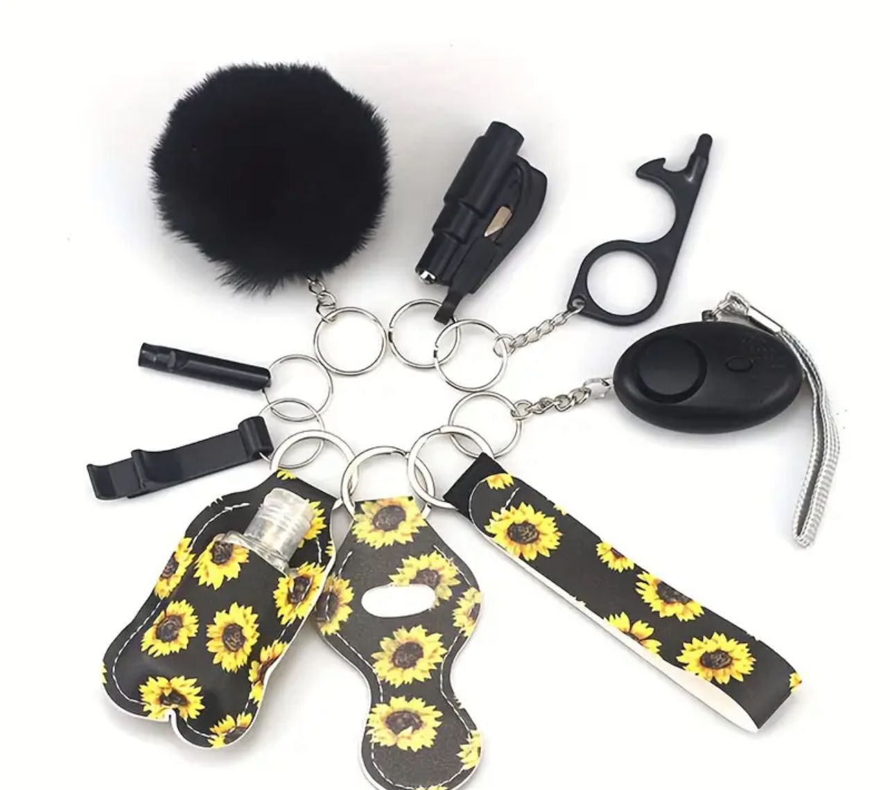 Black Sunflower Safety Set