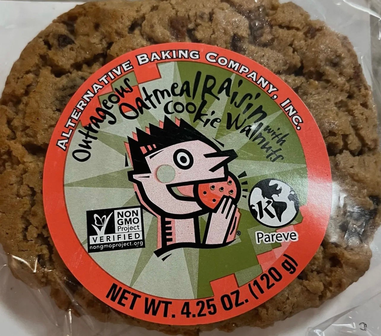 Outrageous Oatmeal Raisin Cookie