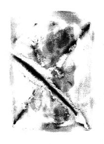 Monotypie, Print, Unikat, Schwarz-weiß, Struktur, Komposition, Zufall, Planung