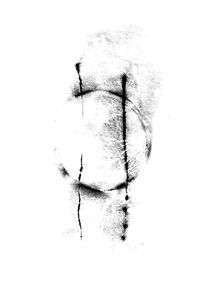 Monotypie, Print, Unikat, Schwarz-weiß, Struktur, Komposition, Zufall, Planung