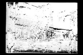 Monotypie, Print, Unikat, Schwarz-weiß, Struktur, Komposition, Zufall, Planung