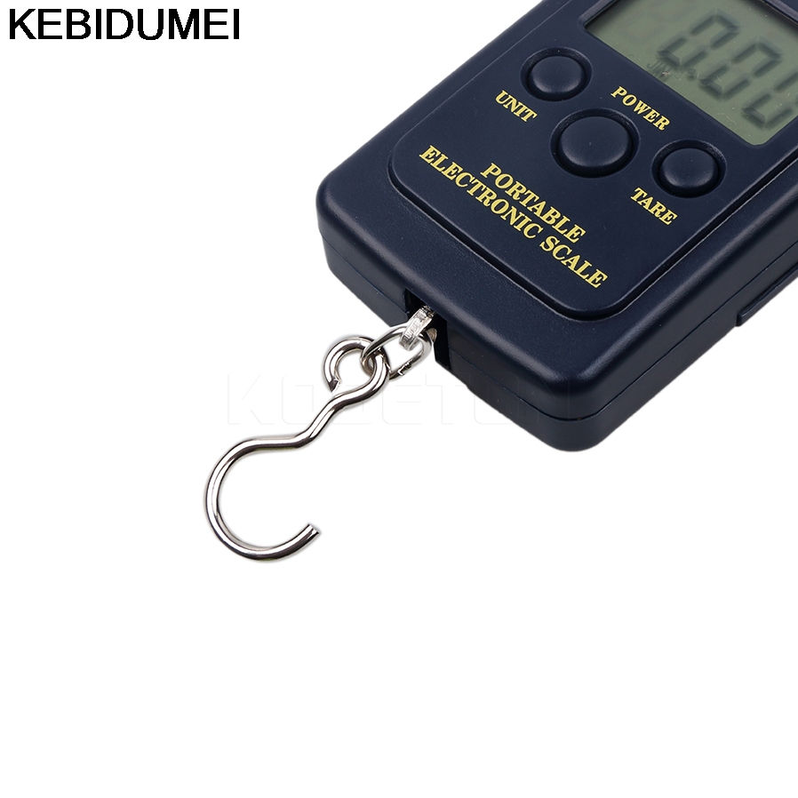 Thumbnail: 1PC Multifunctional Mini 40kg/10g Electronic Hanging Fishing Luggage Balanca Por