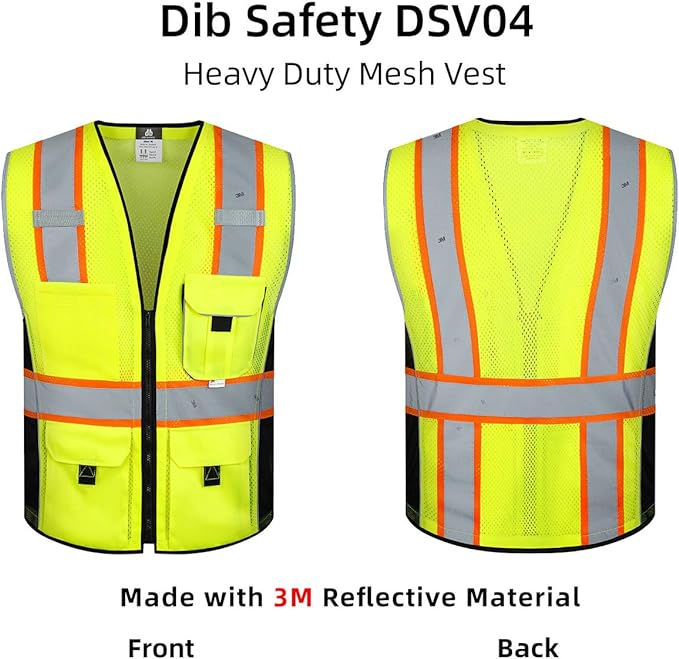 縮圖：3M ANSI CL2 Boss Hi-Vis Vest [老闆] 美規/高耐用洞洞布多口袋反光背心