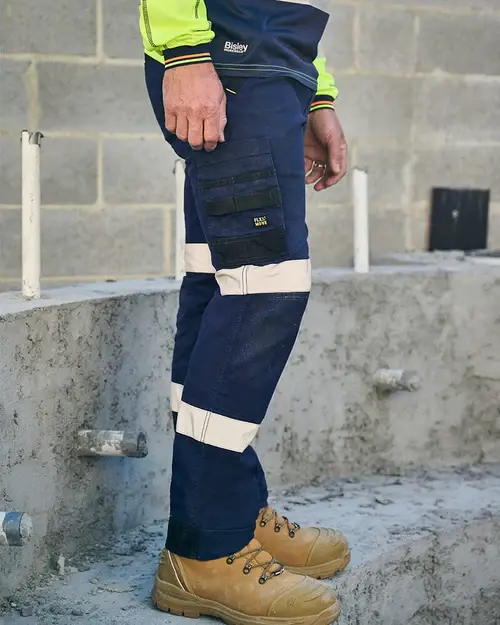縮圖：Bisley FLX & MOVE™ Reflective Stretch Cargo Pants 反光彈性多功能工作褲(280g)