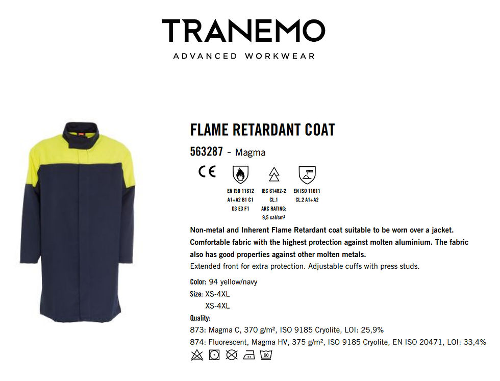 縮圖：FR Magma Coat 多功能阻燃外袍 8.4cal (HRC 2)