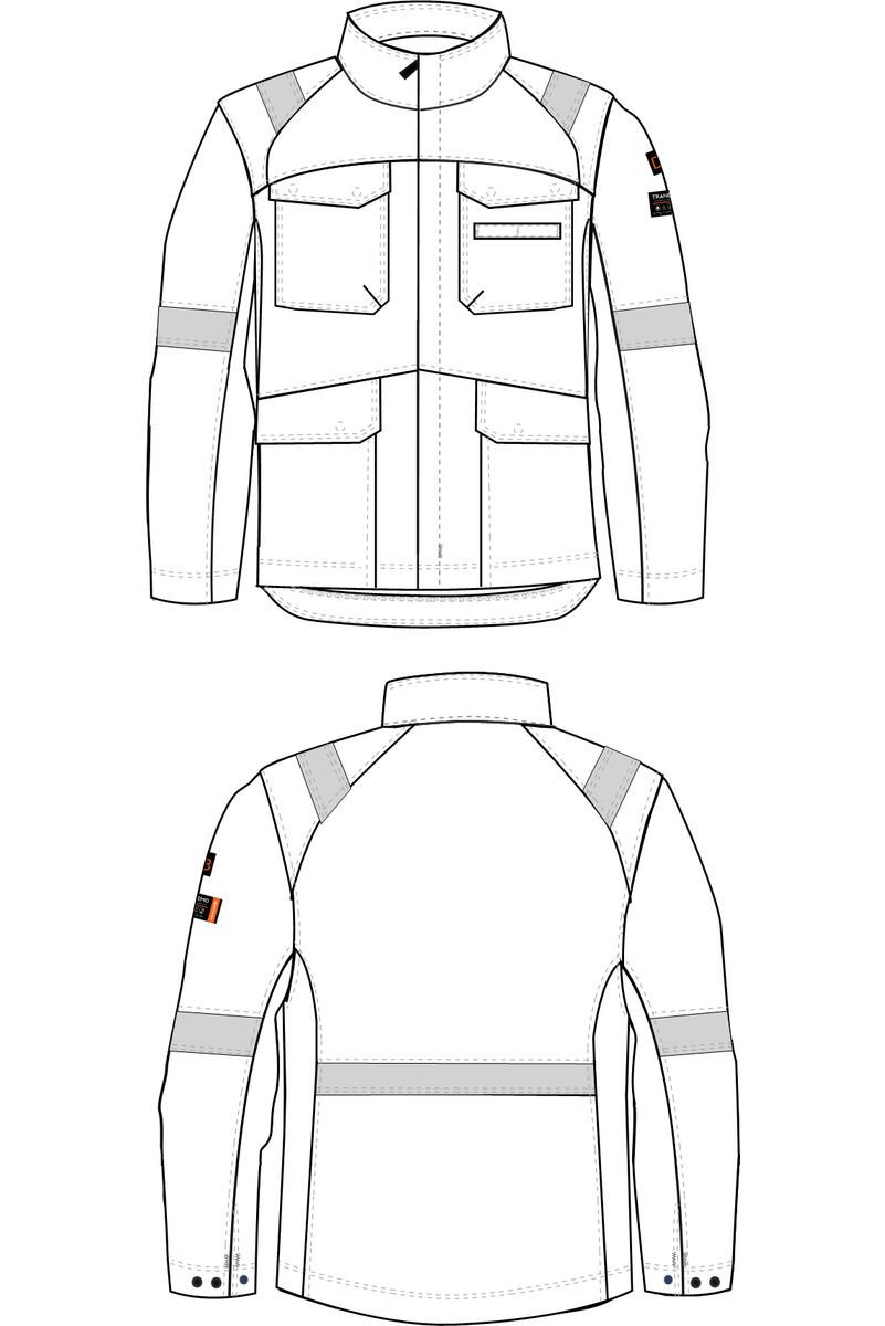 縮圖：.AL Man FR Hi-Vis Jacket 鋁行者夾克 (Magma 370g)