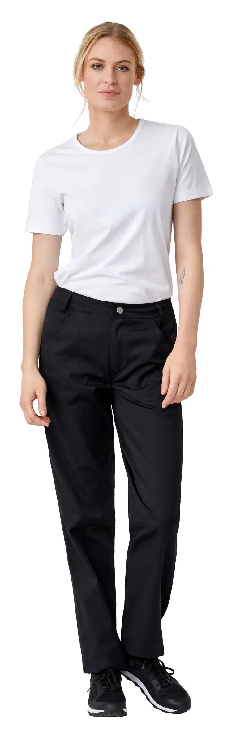 縮圖：Unisex Pants rPES/CO 276-175g 環保材質長褲/男女通用/白,黑,紋/175g-276g/k1810