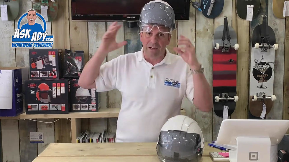 縮圖：JSP EVO® VISTAlens® Safety Helmet JSP自收合護目眼鏡安全帽 [預購促銷中]