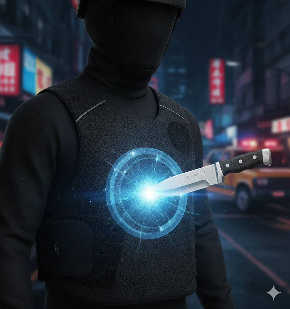 防刀刺防刀砍防刺半柔性背心 Stab Proof Vest