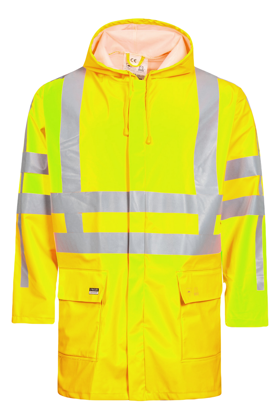 縮圖：Lyngsøe PU Hi-Vis高反光雨衣 EN 20471 RWS