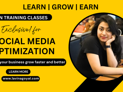 Lavina Goyal Digital, SMO, Social Media Optimization, Digital Marketing Training, LGDM, India