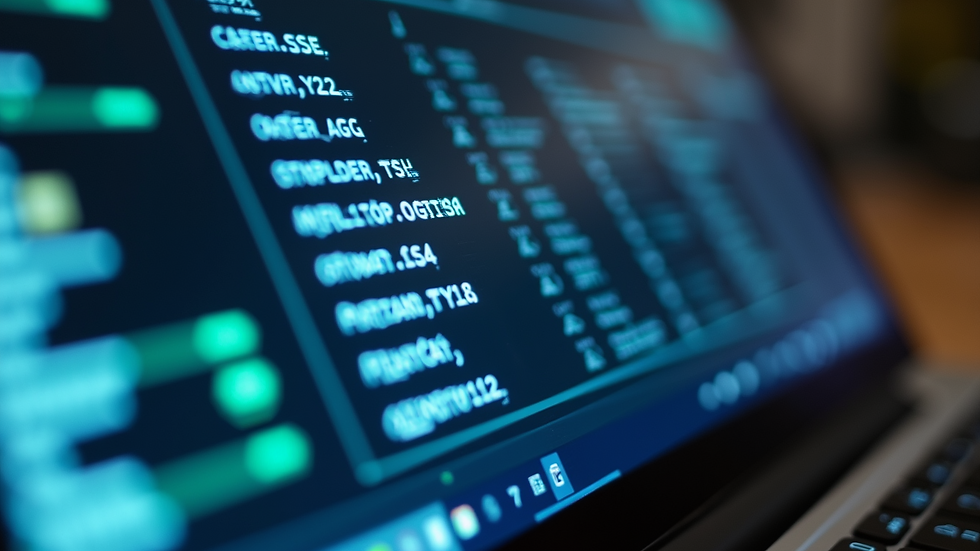 Close-up view of a digital payroll system interface on a laptop