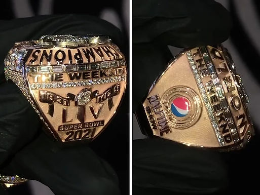 The Weeknd gets a Super Bowl LV ring