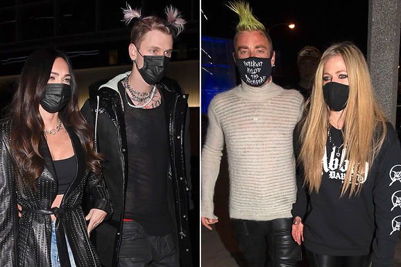 Megan Fox & Machine Gun Kelly Go On a Double Date with Avril Lavigne & Mod Sun