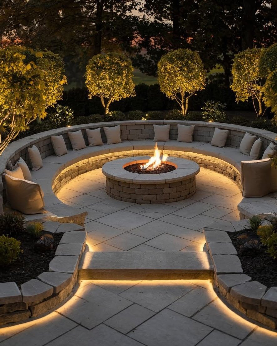 patio de casa jardin