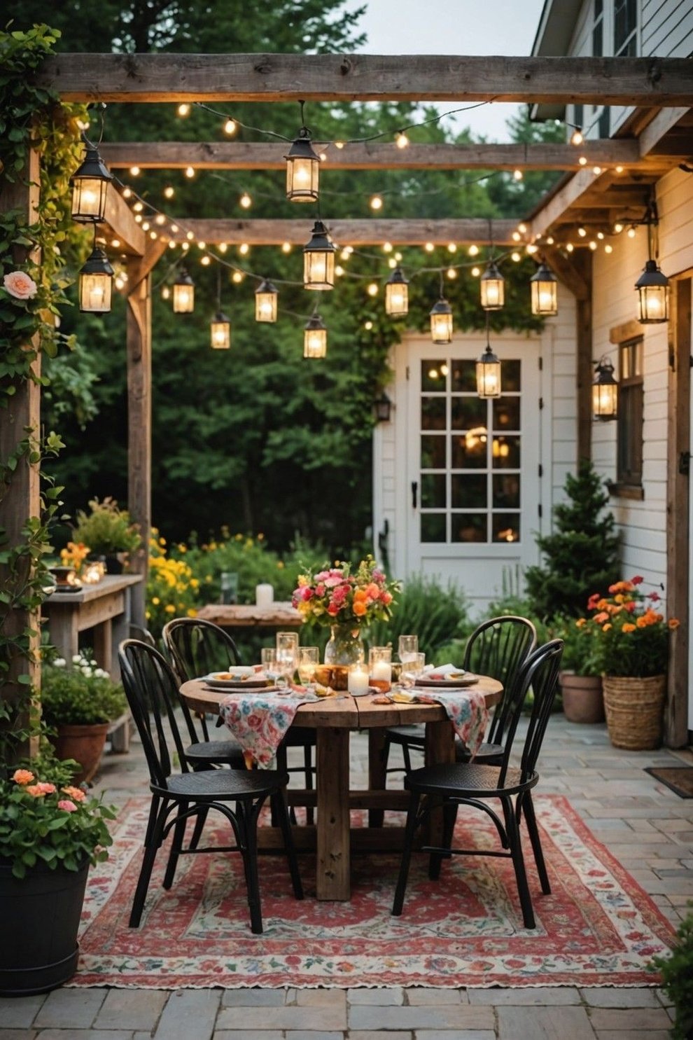 casas estilo vintage
