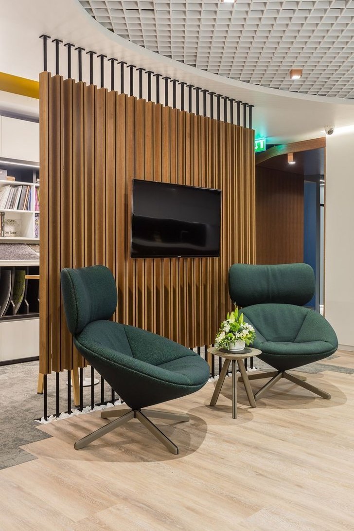 espacios de oficinas modernas