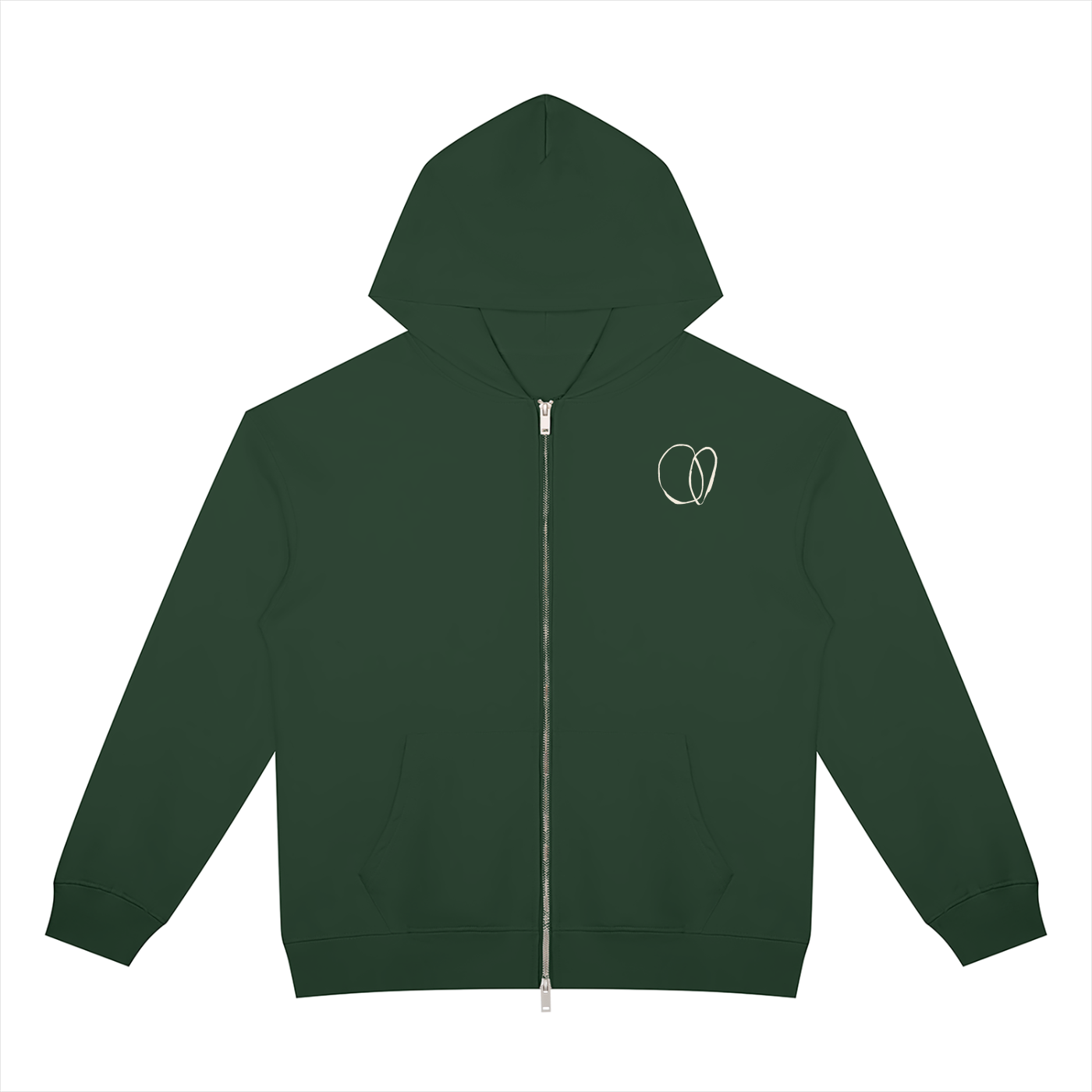 Unisex Heavyweight Full Zip Hoodie