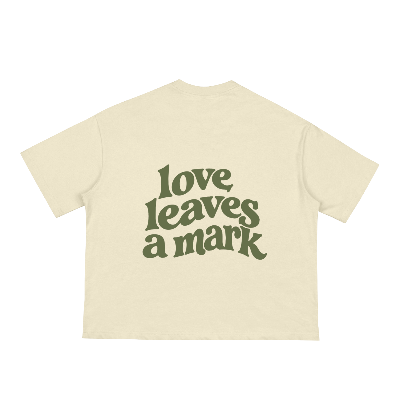 Love Leaves A Mark Classic Loose Boxy Tee