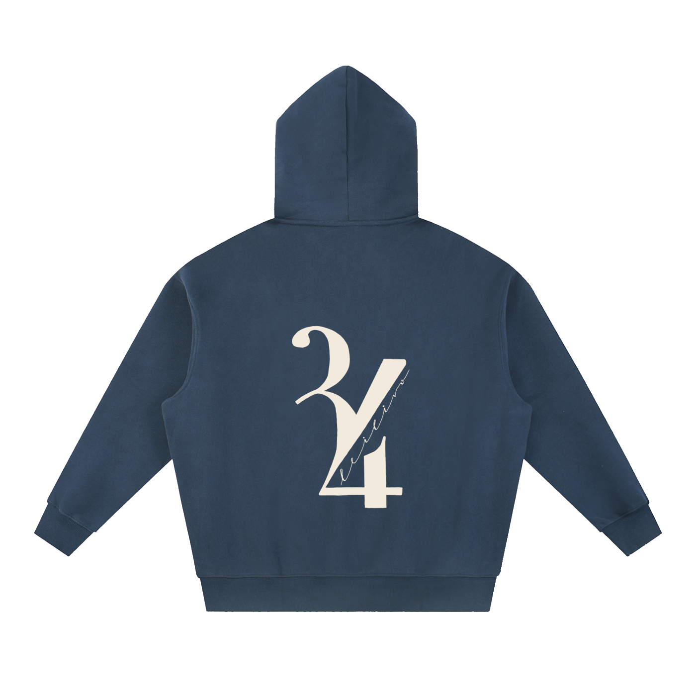Essential Oversized Boxy Fit Fleece Hoodie