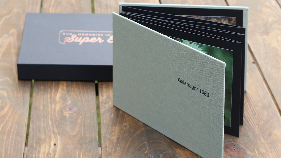 Thumbnail: 248 | Magnet box A5 with Leporello Album / 14 photo prints of your Super 8 films