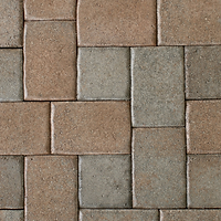 Old Stone (tan/natural) in grey cement