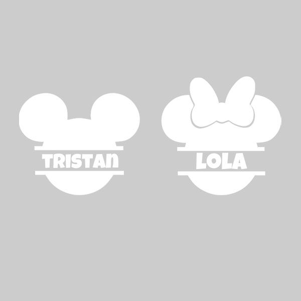 Miniature : Sticker Chambre - Thème Tête de Mickey ou Minnie
