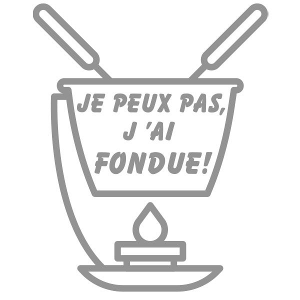 Miniature : Je peux pas, j'ai FONDUE