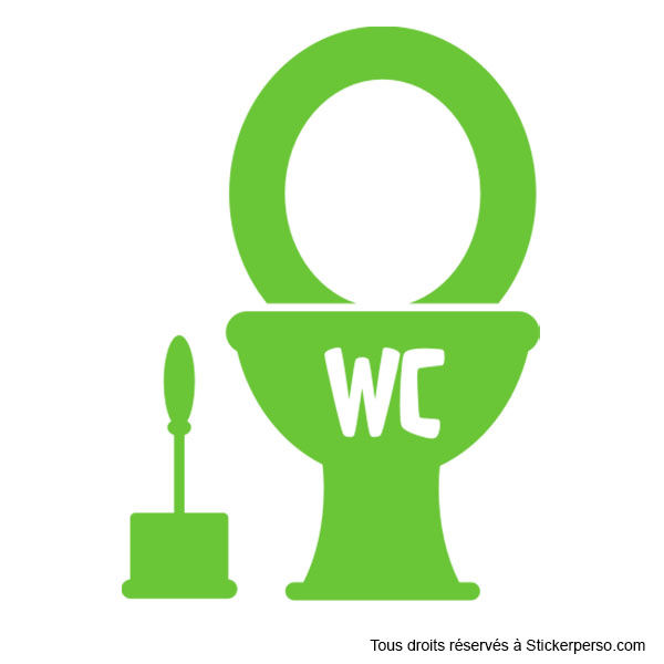 Miniature : Sticker WC