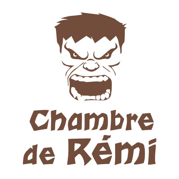 Miniature : Sticker Chambre - Thème Hulk