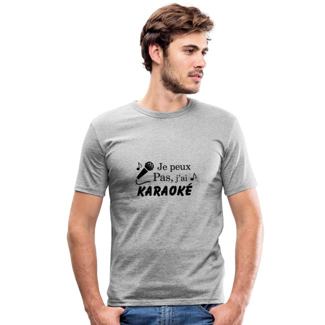 Je peux pas j'ai Karaoké