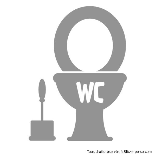Miniature : Sticker WC