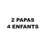 Miniature : Sticker BAL Famille: 2 papas, 4 enfants