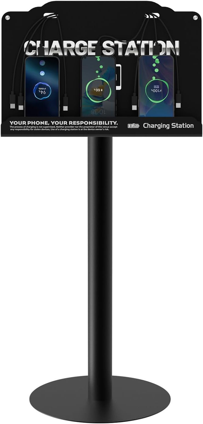 Phone charging station rental by Snappix Hawaii for weddings and events in Honolulu