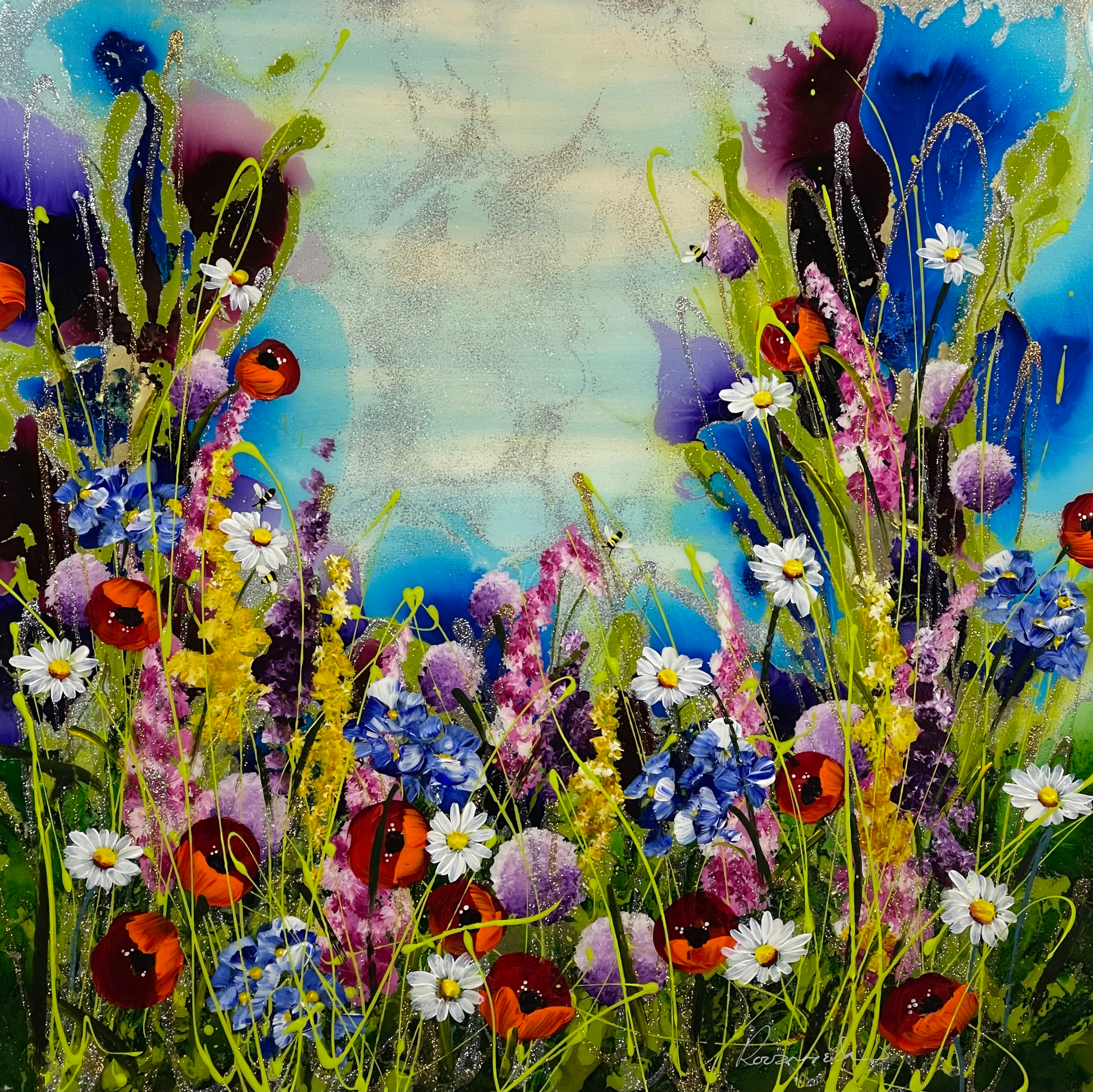 Floral Meadow - Original