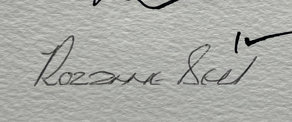 Thumbnail: Cockerel Watercolour - Original 