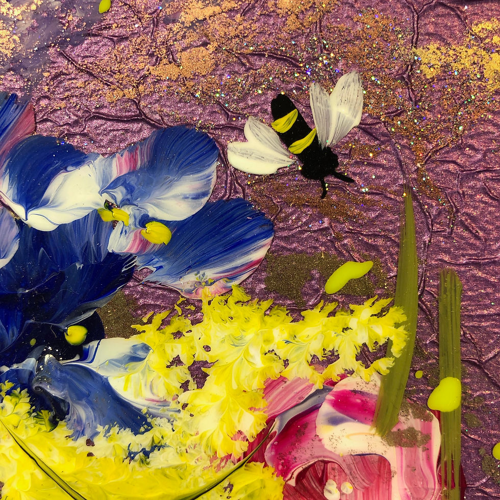 Thumbnail: Floral Bees Sold