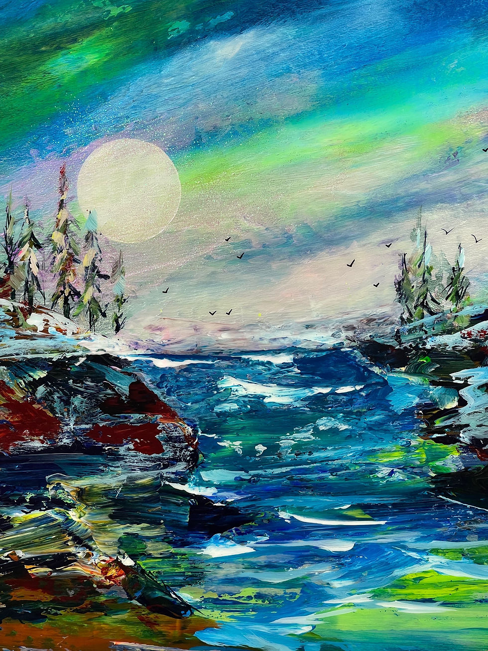 Thumbnail: Northern Lights - Original