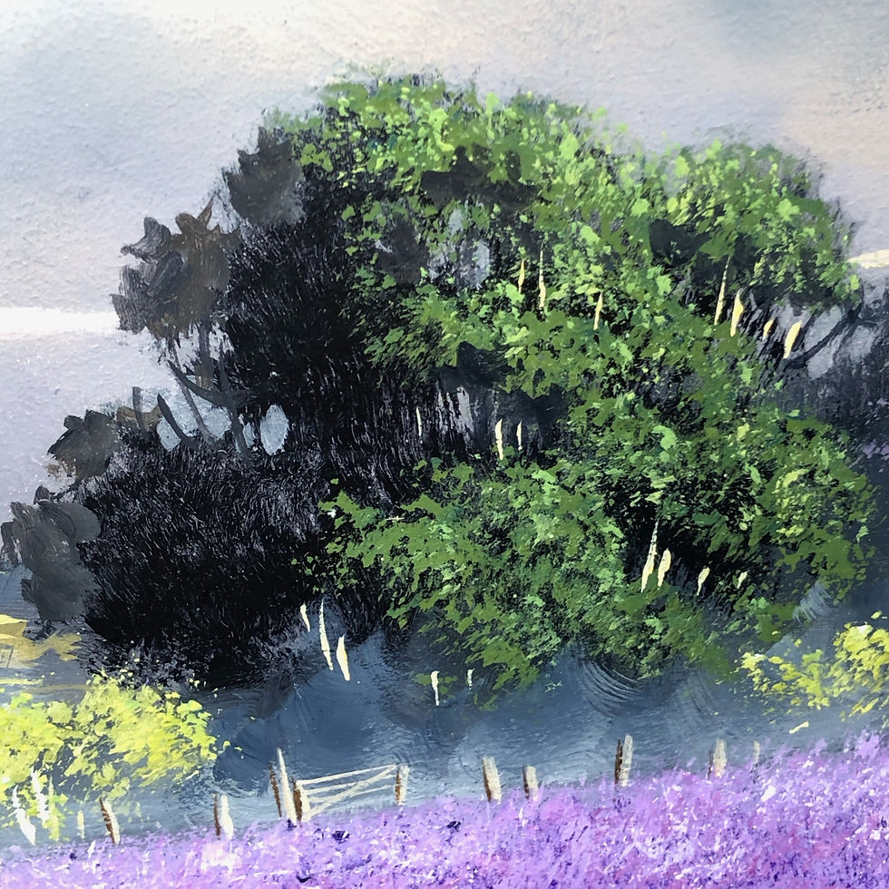 Thumbnail: Panoramic Purple Field SOLD