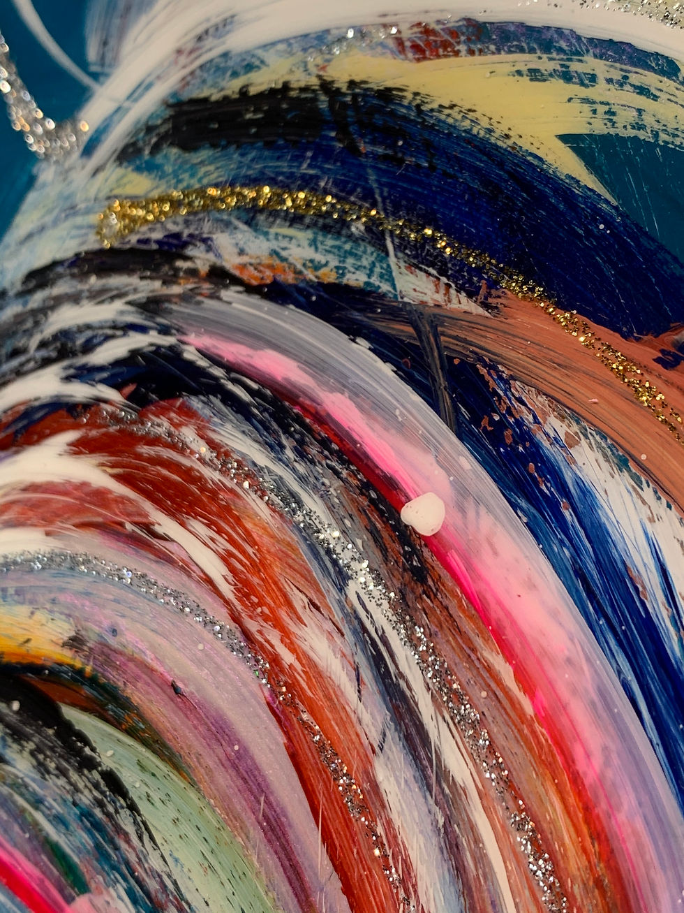 Thumbnail: Cockerels - Original SOLD