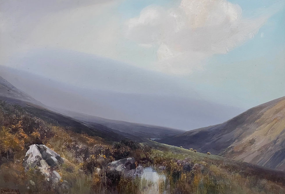 Sheep on Dartmoor Original Tavistock Galleries