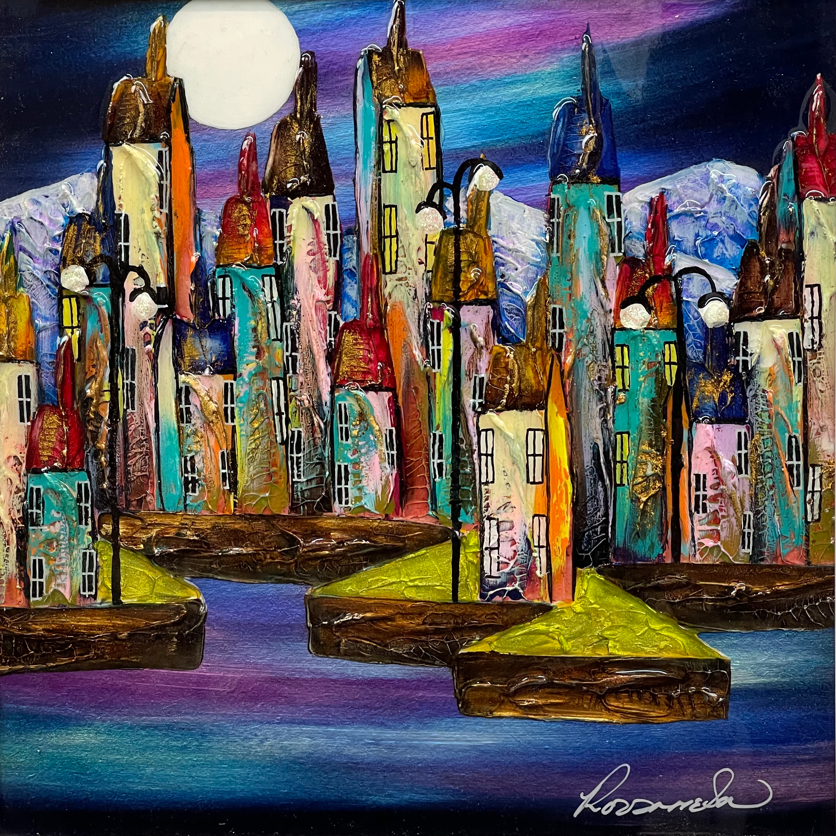 Night Harbour - Original SOLD