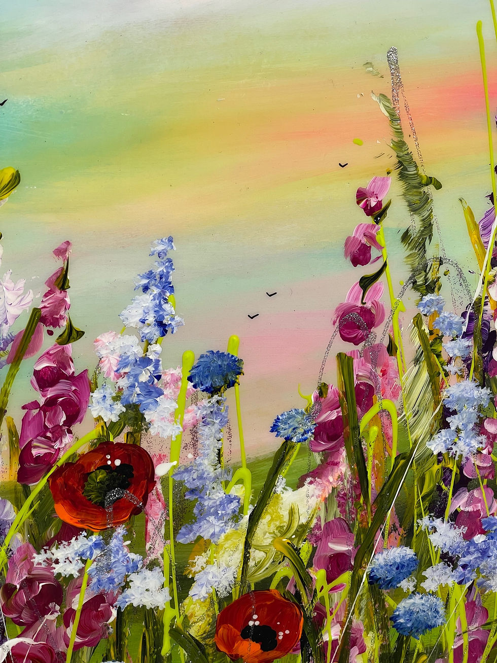 Thumbnail: Floral Meadow - Original SOLD