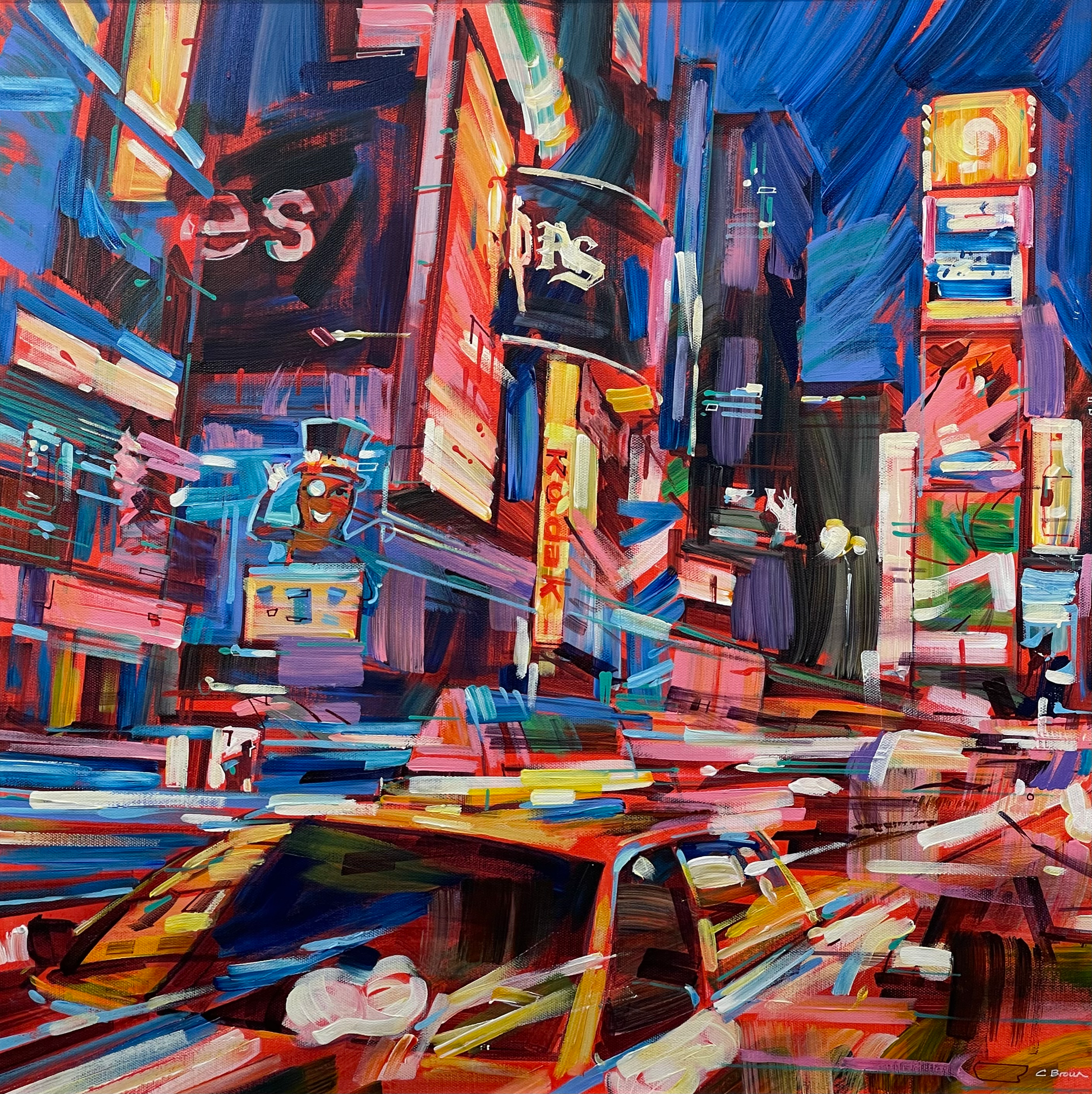 Times Square, New York - Original - SOLD
