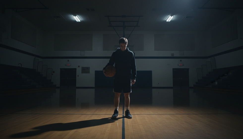 Your all alone in a gym working on your game. Who are you when no one is around? How do you approach the game?
