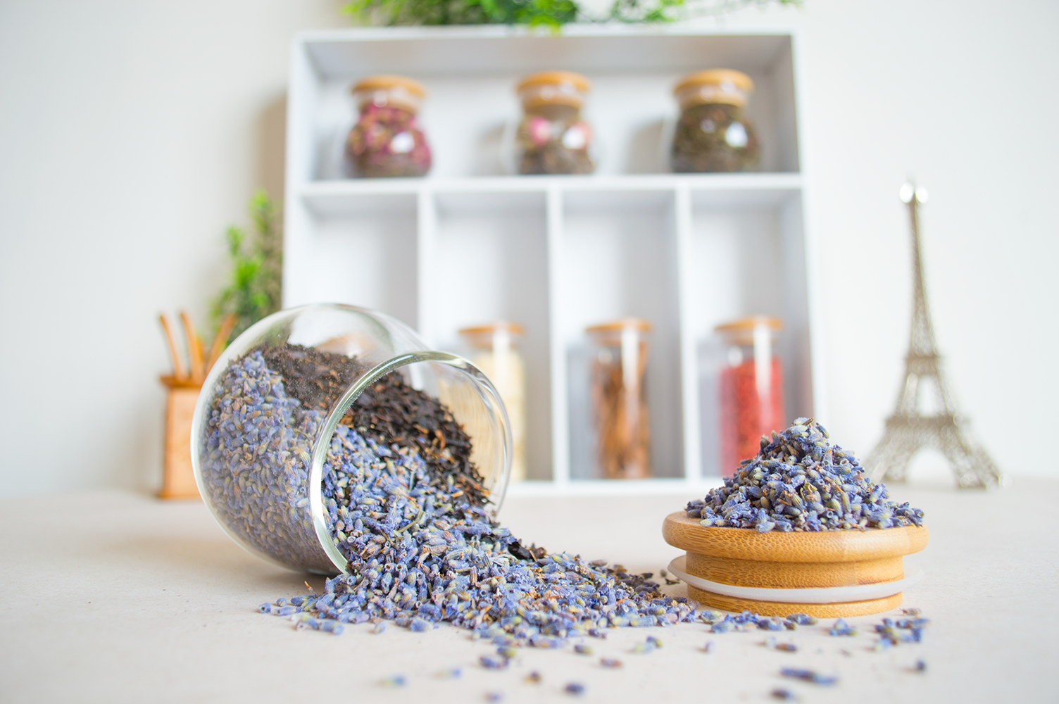 Infusión de Lavanda con té rojo