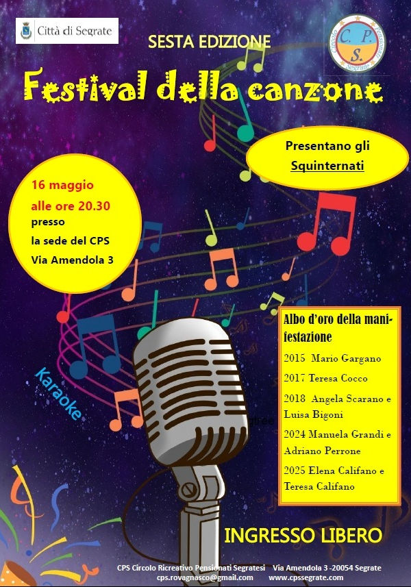 Festival della canzone 2026